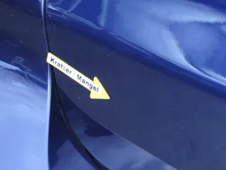Ibiza 6L Heckklappe Klappe hinten Kofferraumklappe blau LW5U - ohne Spoiler - Bild 2