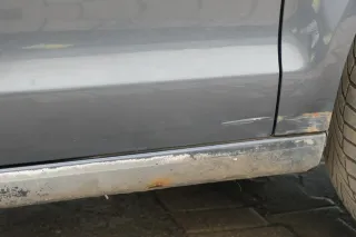 VW Polo 9N 9N3 Tür vorne rechts Beifahrertür 4/5-Türer grau LC7V ohneAnbauteile - Bild 6