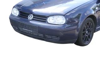 VW Golf 4 1J Stoßstange vorne Stoßfänger vorn blau LA5G - Bild 14