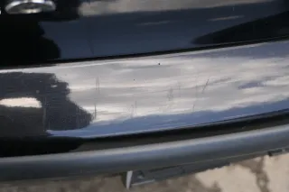 VW Polo 9N 9N3 Stoßstange Heckstoßstange hinten schwarz LC9Z - Einparkhilfe PDC - Bild 3