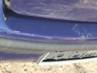 VW Polo 9N 9N3 Stoßstange Heckstoßstange hinten blau LB5N - Bild 6