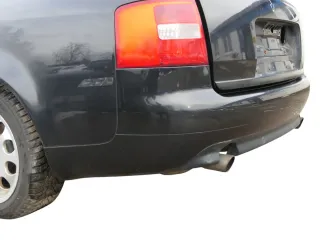 Quattro A6 4B Kombi Stoßstange hinten Heckstoßstange schwarz LZ9W Facelift + PDC - Bild 5