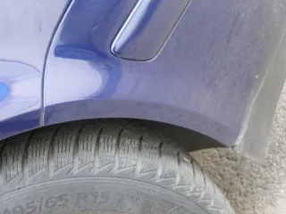 VW Golf 4 Stoßstange vorne Frontstoßstange Stoßfänger blau LB5N SWR -ohne Kappen - Bild 13