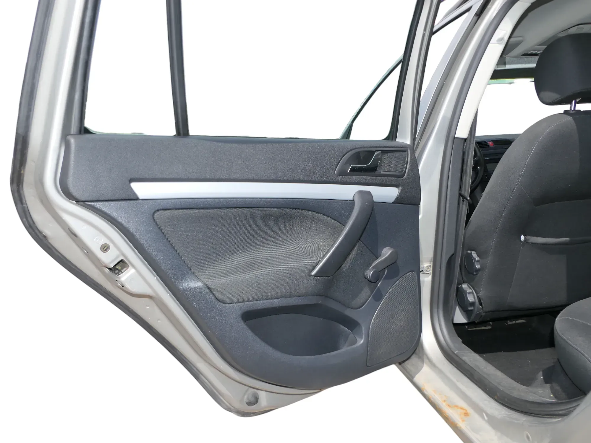 1x Octavia 1Z Kombi Türverkleidung Verkleidung Tür hinten links schwarz onyx - Bild 1