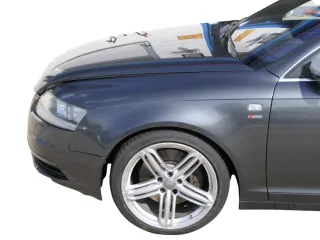 Audi A6 4F C6 Kotflügel vorne links grau LZ7S (bis ca.Anfang Bj 2008 pass)S-line - Bild 2
