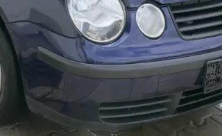 VW Polo 9N Stoßstange Frontstoßstange vorne blau LB5N - Bild 2
