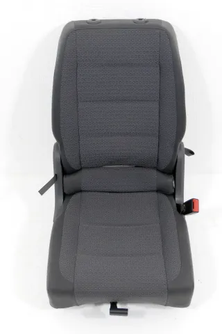 Touran Sitz hinten rechts (hinter Beifahrersitz) Rücksitz anthrazit Isofix ohne - Bild 4