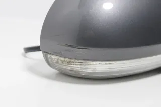 VW Passat 3C elektrischer Spiegel Außenspiegel rechts + Glas Blinker grau LA7T v - Bild 4