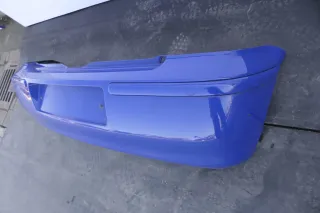 VW Polo 6N2 Stoßstange hinten Heckstoßstange Stoßfänger blau LA5C surfblue II// - Bild 4