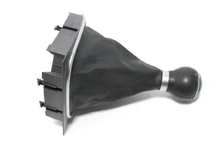 VW Golf 5 Schaltknauf Schaltsack Schaltung Schaltknüppel original 5-Gang Leder C - Bild 4