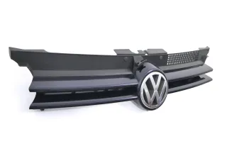 VW Golf 4 Grill Kühlergrill mit VW Zeichen Logo blau LC5H - Bild 3