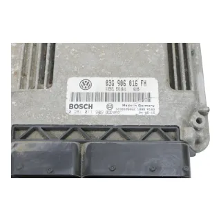 Seat Altea 5P Steuergerät Motor Motorsteuergerät 2.0 TDI BKD 103kw 03G906016FH - Bild 3