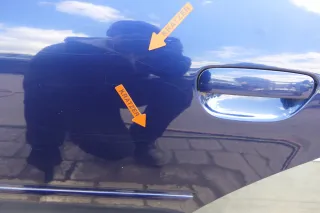 Audi A3 8L Tür Türblatt hinten links 4/5-Türer blau LZ5K - Bild 4