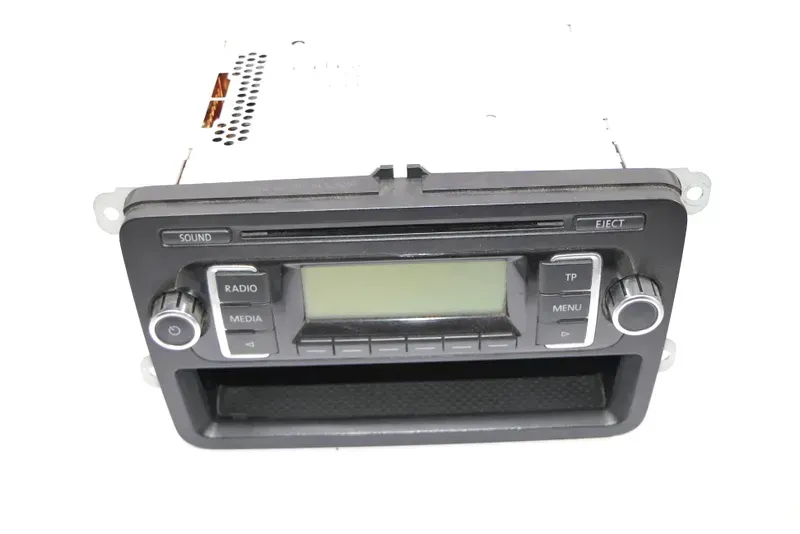 VW Polo 6R Golf Plus Radio CD- Player 5M0035156A /D ULVW MP3 mit Code RCD 210 - Bild 1