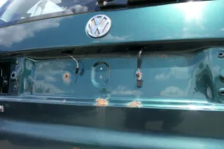 VW Sharan 7M Heckklappe Scheibe  Klappe hinten ab Bj.2000 grün LC6M - Bild 6