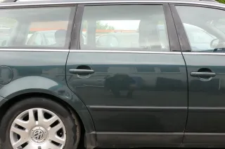 VW Passat 3B 3BG Kombi Variant Tür hinten rechts grün LD6S - Bild 1