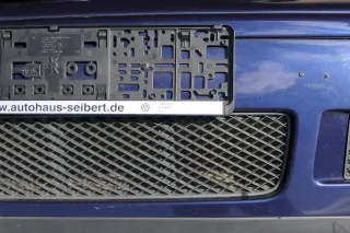 VW Polo 6N2 Stoßstange vorne Frontstoßstange Stoßfänger blau LB5N und Grill - Bild 7
