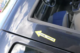 VW Golf 4 Tür vorne rechts Beifahrertür 2/3-Türer schwarz LC9Z ohnAnbauteile - Bild 2
