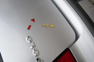 VW Polo 9N Fun Heckklappe Kofferraumklappe Klappe hinten silber LA7W metal - Bild 5