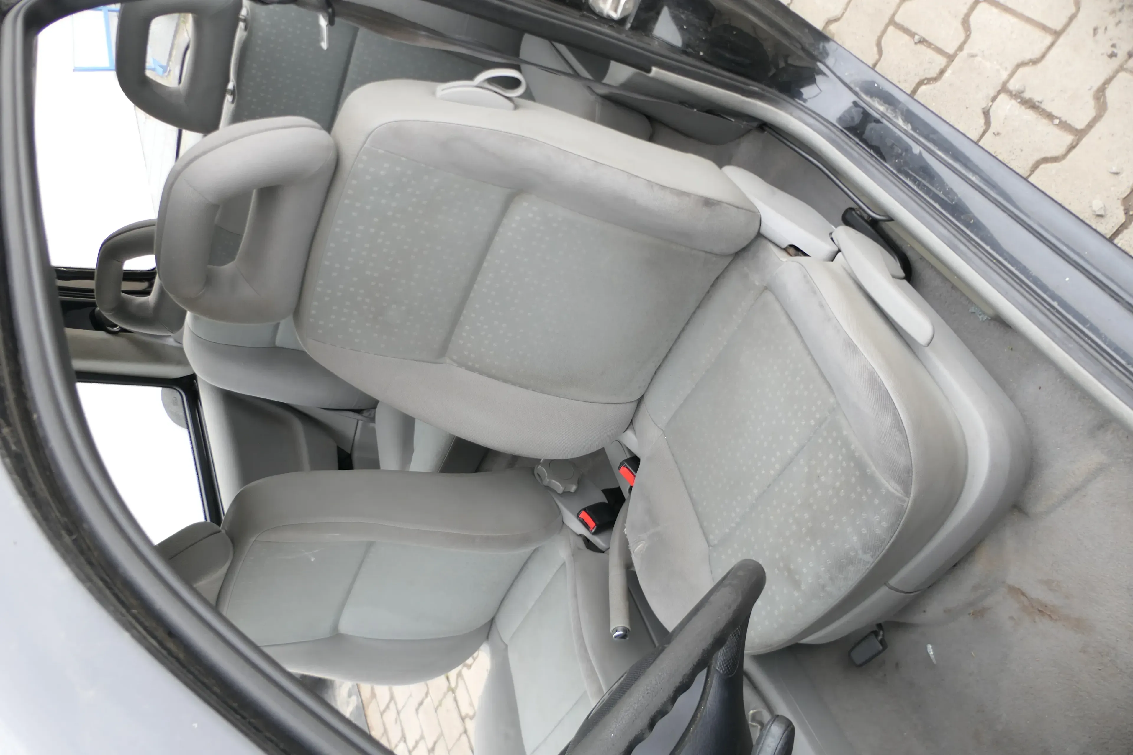 Seat Arosa VW Lupo Sitz vorn links Fahrersitz Höhenverstellung höhenverste grau - Bild 1
