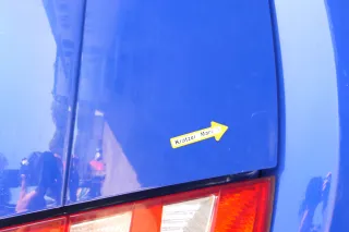 Skoda Fabia 6Y6 Schrägheck Heckklappe Kofferraumklappe hinten blau LF5K - Bild 8