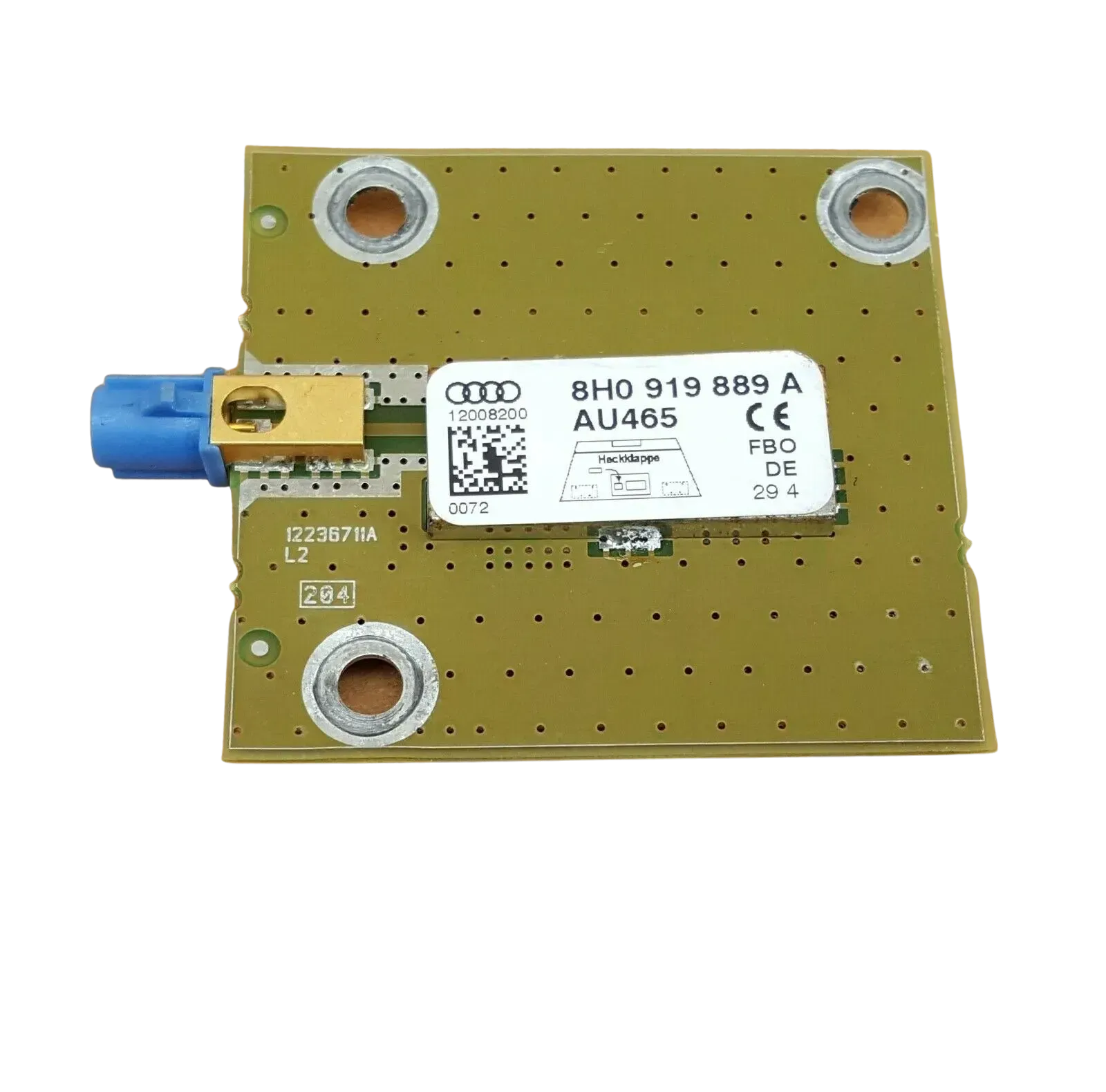 A4 8H Cabrio 8E B6 B7 Antenne Steuergerät GPS 8H0919889A Navi - Bild 1