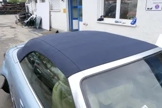 A4 8H Cabrio Dach Scheibe Verdeck Gestell dunkelblau + Himmel - Bild 6