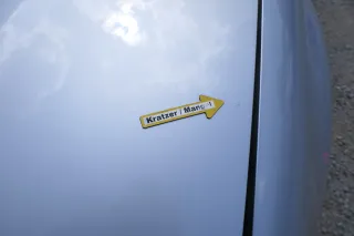 A3 8P Motorhaube Haube Klappe vorn vorne grau LX7W silber  - MÄNGEL KNICK - Bild 9