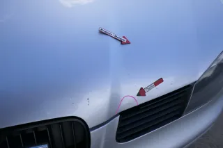 Seat Arosa 6H Facelift Motorhaube Haube Klappe vorne grau silber LS7N - Bild 5