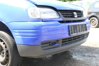 Seat Arosa 6H Stoßstange vorne vorn Frontsttoßstange blau LS5J - Bild 5