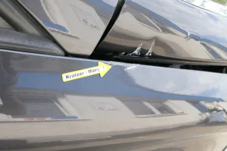 Seat Altea 5P Kotflügel vorne rechts schwarz LS9N tinteschwarz - Bild 4