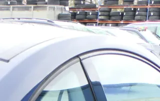 VW New Beetle Dachdichtung Dichtung auf Dach oben rechts Dachleiste blau LG5T - Bild 2