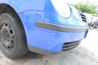 VW Polo 9N Stoßstange Frontstoßstange vorne blau LA5F - Bild 3