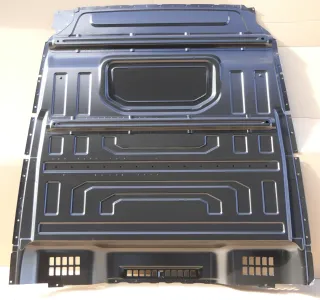 VW Crafter 7C MAN TGE Trenngitter LKW Ladefläche Trennwand Hochdach Abtrennung - Bild 1