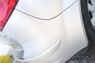Seat Altea 5P Stoßstange hinten Heckstoßstange Stoßfänger grau silber LS7N - Bild 3
