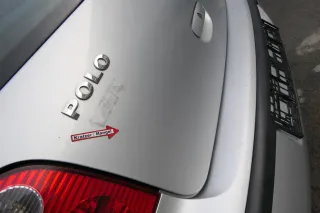 VW Polo 9N Fun Heckklappe Kofferraumklappe Klappe hinten silber LA7W metal - Bild 6