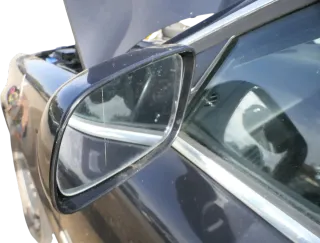 VW Passat 3B 3BG elektrischer Spiegel Außenspiegel links mit Glas schwarz LC9Z - Bild 2