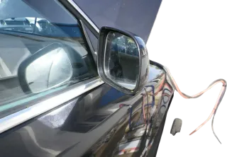 VW Passat 3B 3BG elektrischer Spiegel Außenspiegel rechts Glas schwarz LC9Z - Bild 1