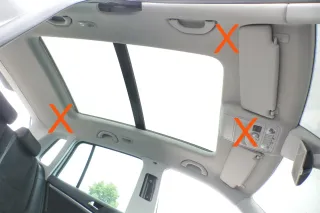VW Tiguan 5N Schiebedach Glas Glasschiebedach Panoramadach Sonnendach - Bild 3