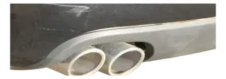 Audi A4 8K B8 Avant nur Spoiler für Stoßstange hinten Heckstoßstange Lippe AHK - Bild 5
