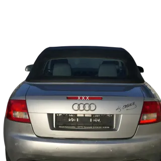 Audi A4 8H 8E Cabrio Heckklappe hinten Klappe silber LY7W Kofferraumklappe - Bild 1