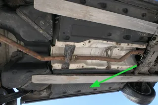 VW Tiguan 5N Unterbodenverkleidung Verkleidung links unten Abdeckung 5N0825201B - Bild 3