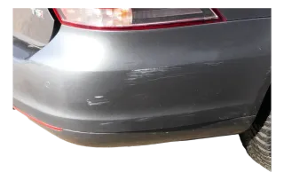 VW Golf 5 + 6 Kombi Avant Stoßstange hinten Heckstoßstange grau LD7X Spoiler PDC - Bild 5