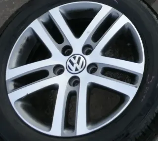 Felge Alufelge original VW Golf 5 Touran 6,5jx16 H2 ET50 1K0601025BM Atlanta  1 - Bild 1