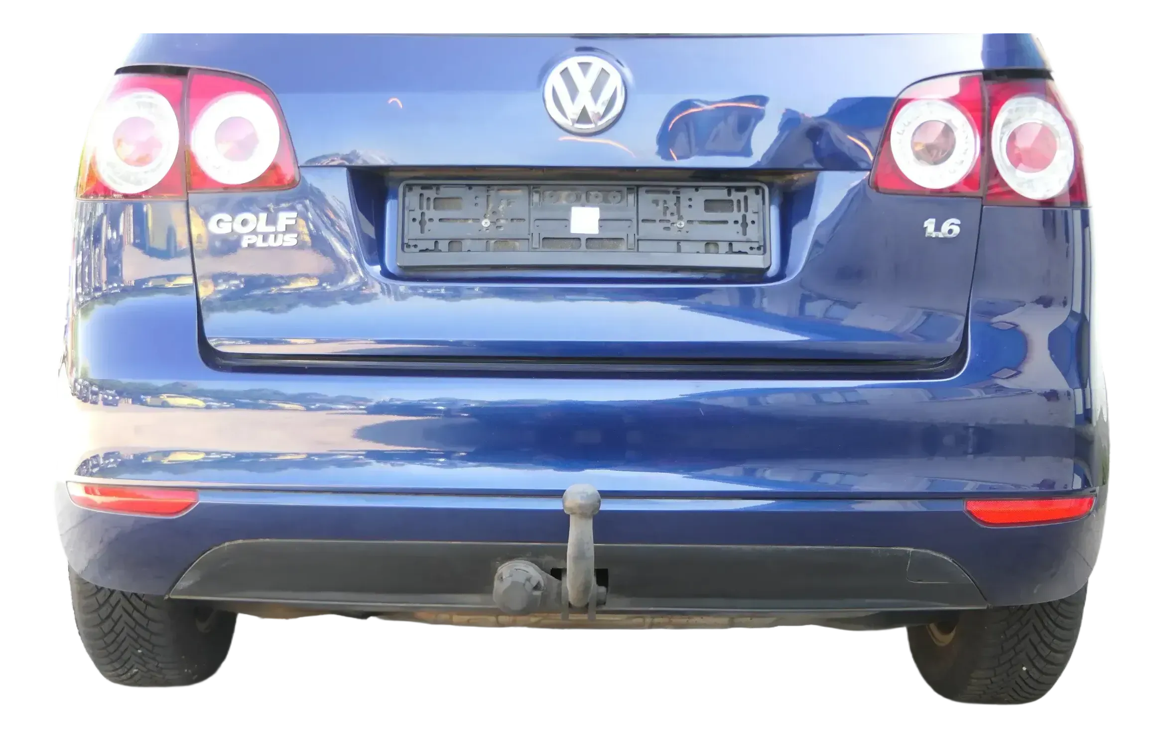 Golf Plus 6 5M Stoßstange hinten Heckstoßstange Stoßfänger blau LD5Q - Bild 1