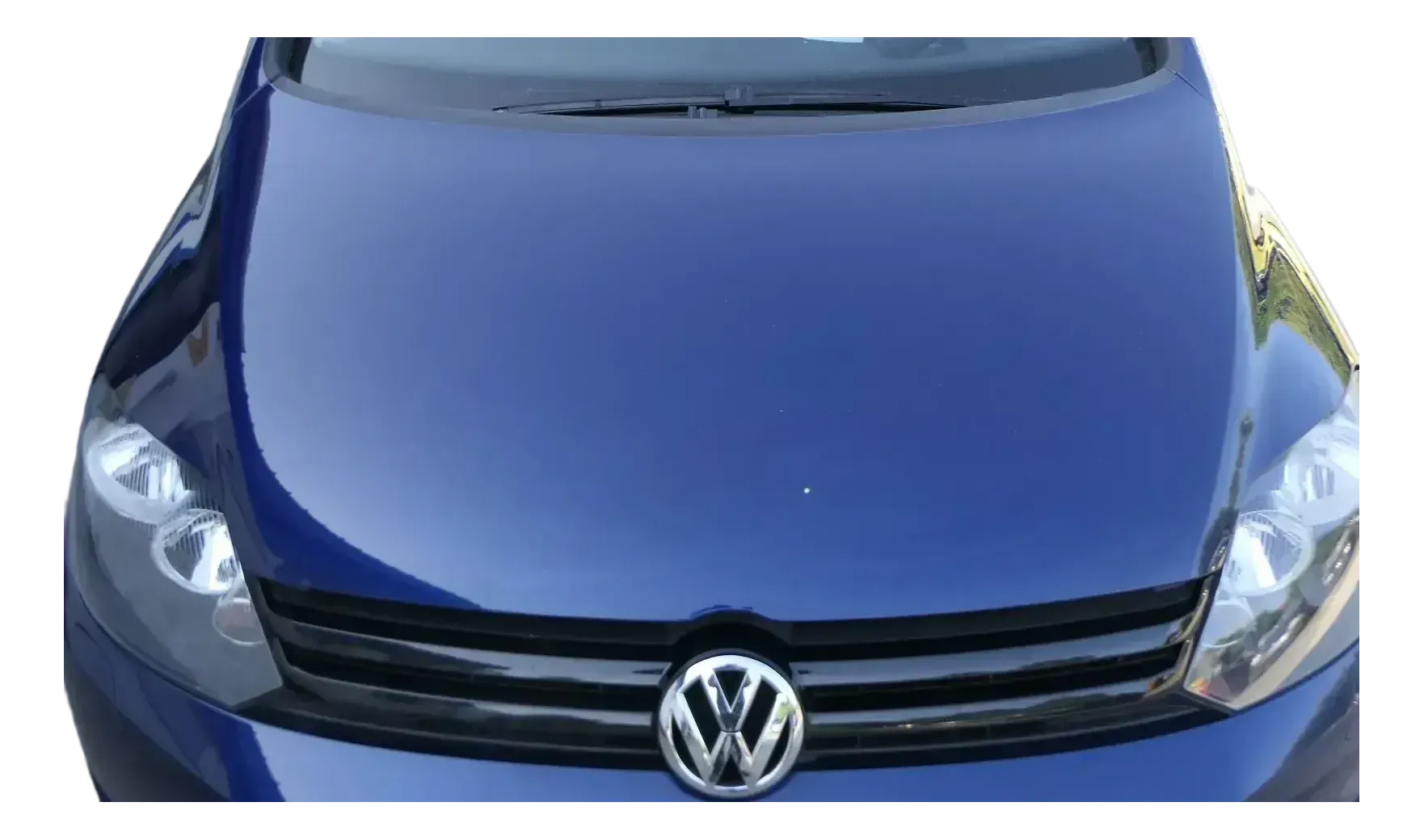 VW Golf 6 5M 521 Plus Motorhaube Haube Klappe vorne blau LD5Q - Bild 1