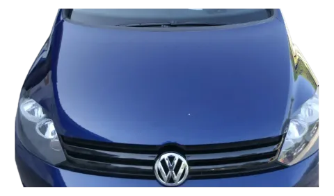 VW Golf 6 5M 521 Plus Motorhaube Haube Klappe vorne blau LD5Q