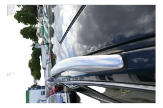 Audi A6 4B Dachreling Dach Chrom silber beide rechts und links Reling - Bild 9
