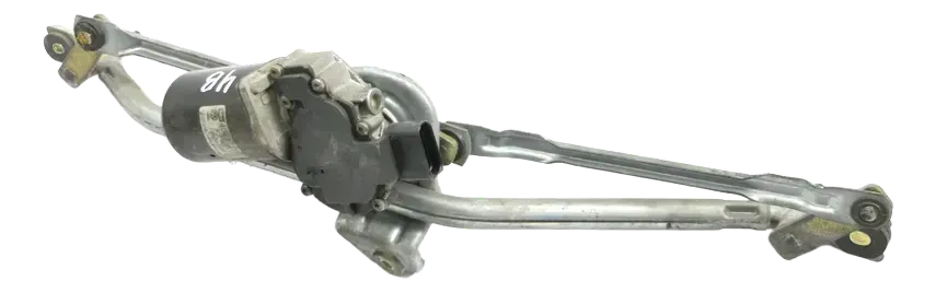 Audi A6 4B Wischermotor Wischer Motor mit Gestänge 4B1955023B vorne Scheibenwisc - Bild 1