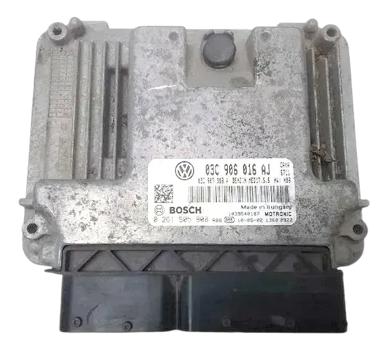 VW Golf 6 5K Steuergerät für Motor 1,4 TSI 90kw 122PS 03C906016AJ CAXA CAX - Bild 1